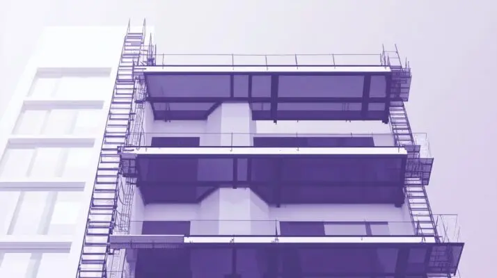 3d example of what scaffolding in web design would look like in the real world.
