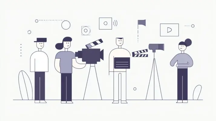 video production team