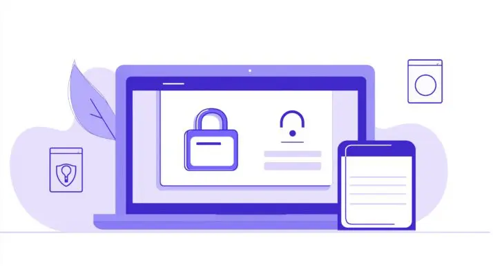 A website with added layers of security to keep unwanted visitors out