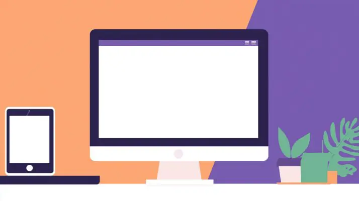 Vector website showcasing blank page error on wordpress