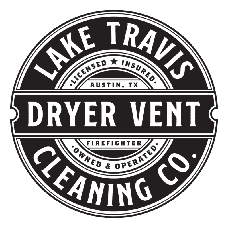 Lake Travis Dryer Vent Cleaning Co. RGB Logo BLACK 1