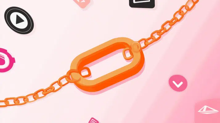How to Get Backlinks With Blogger Outreach: Free Strategy 2 Chain link to represent backlinks