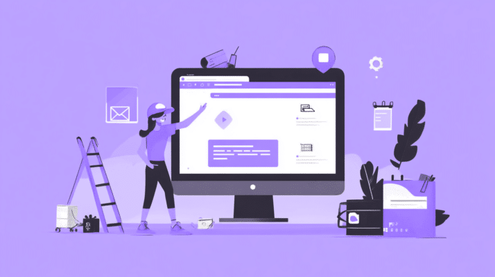 Techniques when scaffolding in web design
