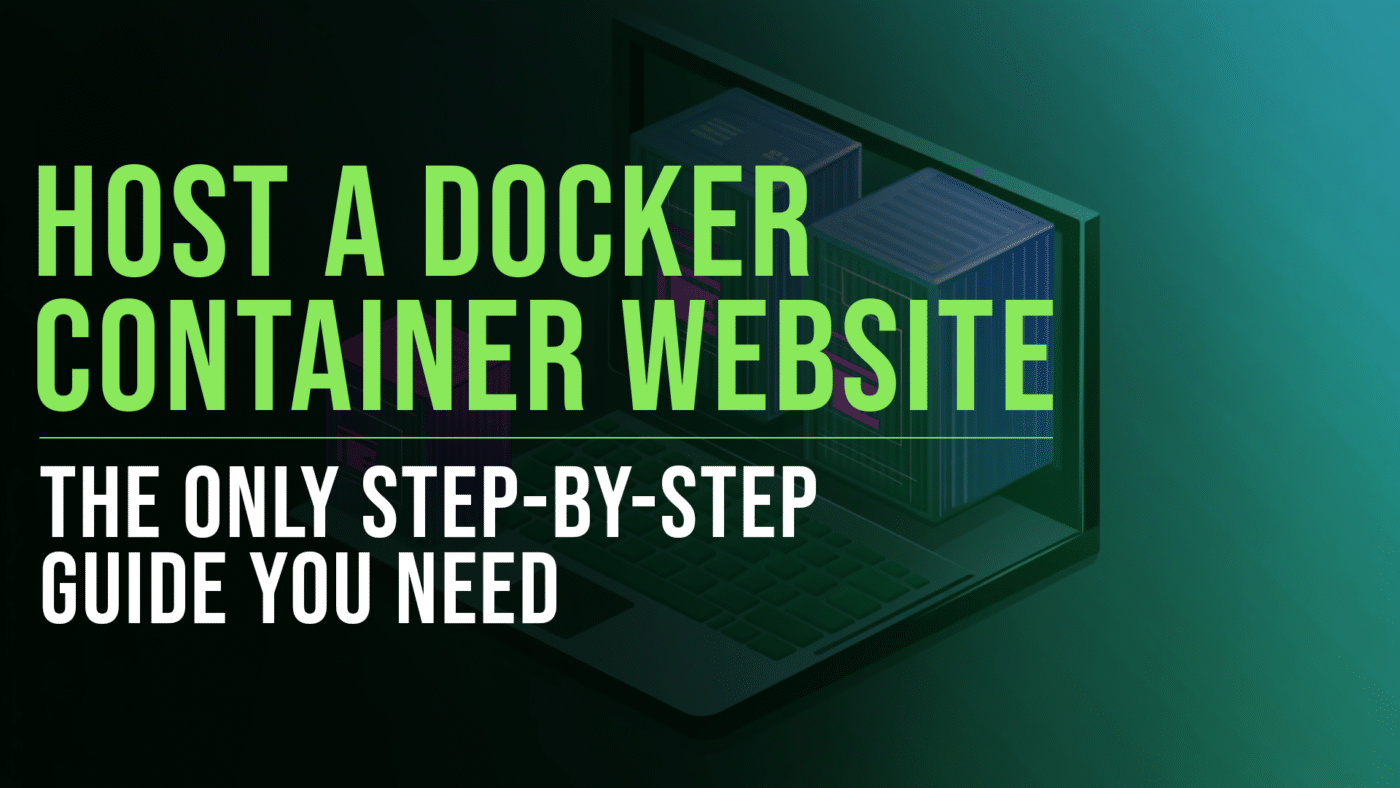How to host a docker container website