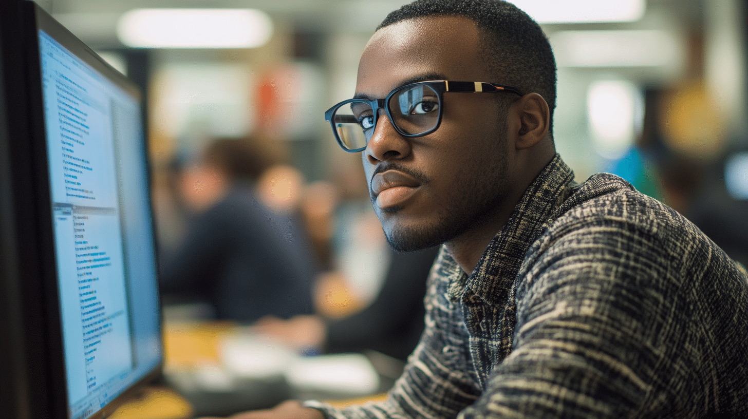 Guy working on content removal