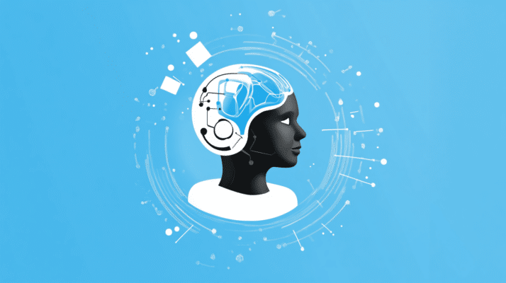 An AI assistants powerful brain being used in a WordPress site