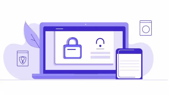 A website with added layers of security to keep unwanted visitors out