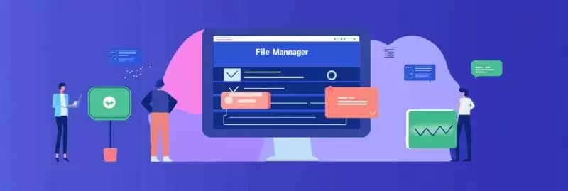 Accessing file manager on cPanel showcase